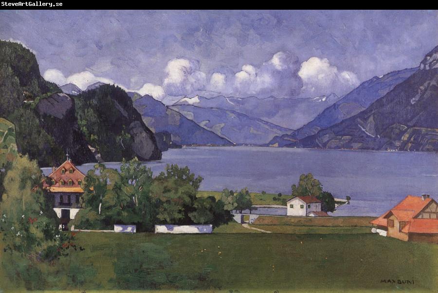 Max Buri Brienzersee-Landschaft